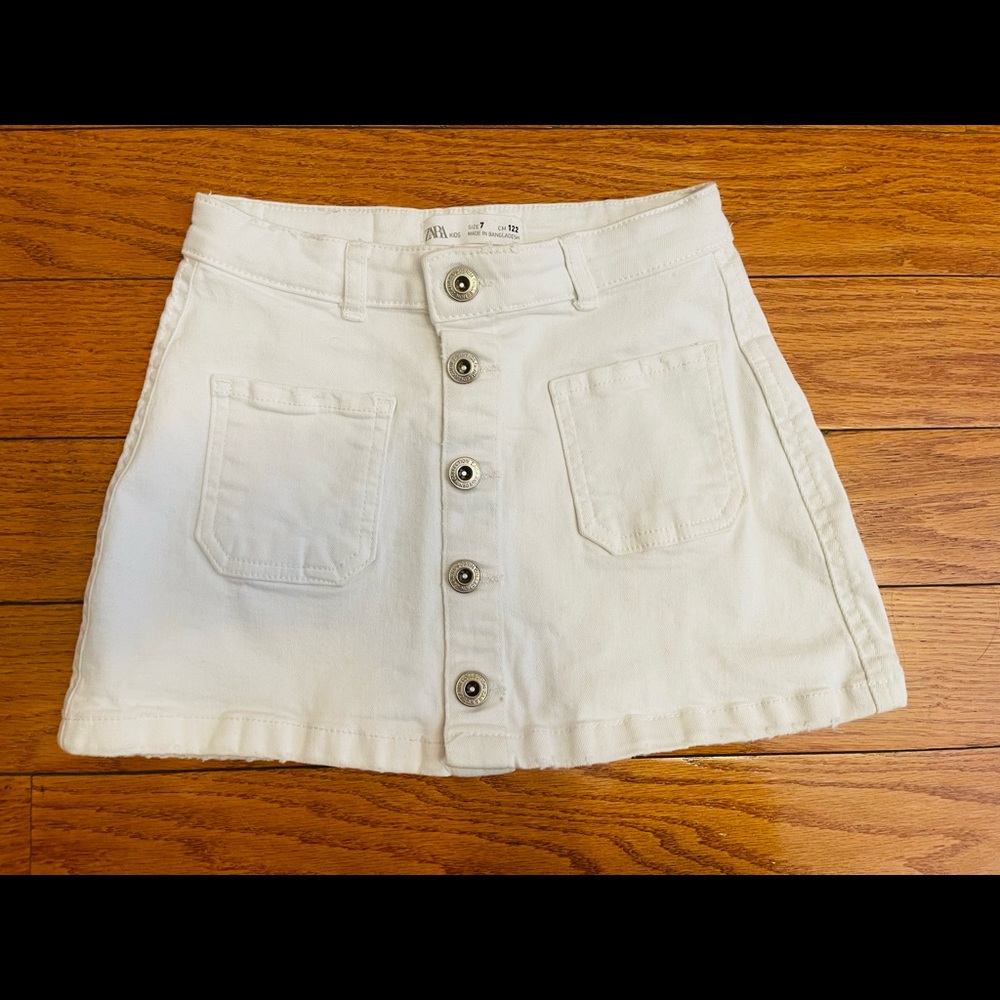 Zara girl skirt size 7